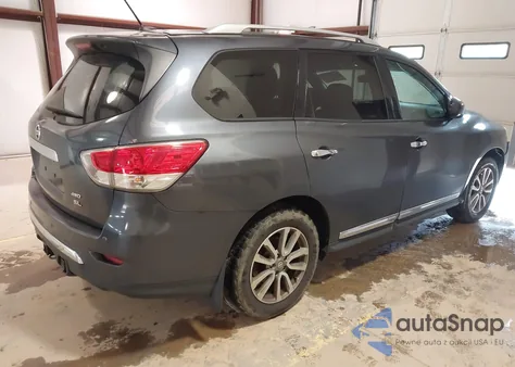 2014 Nissan Pathfinder Sl из США, поврежденный, VIN 5N1AR2MM8EC613536